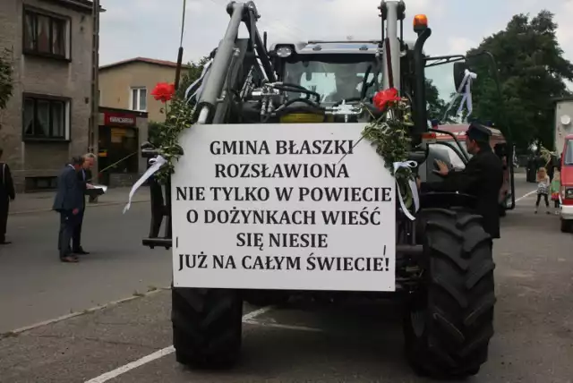 Dożynki w Błaszkach.