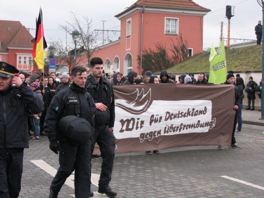 Demonstracja we Frankfurcie