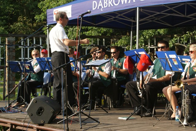Dąbrowa Górnicza: koncert Miejskiej Orkiestry Dętej w Parku Zielona
