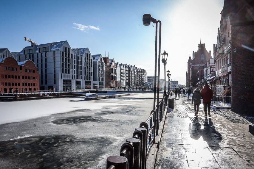 W weekend, 6-7 lutego, temperatura w Gdańsku spadła sporo...