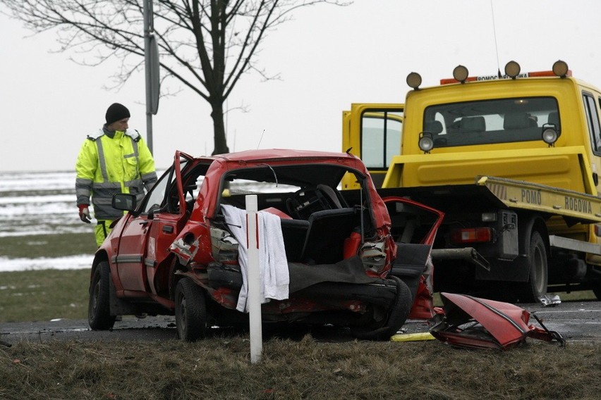 Wypadek w Kawicach, jedna osoba zginęła