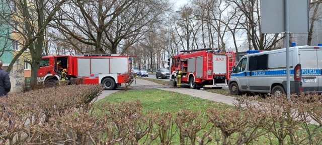 Zadymienie w mieszkaniu na Wienieckiej we Włocławku