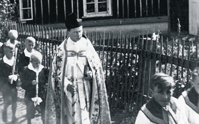 Ksiądz Gerhard Hirchfelder zmarł w obozie, w Dachau