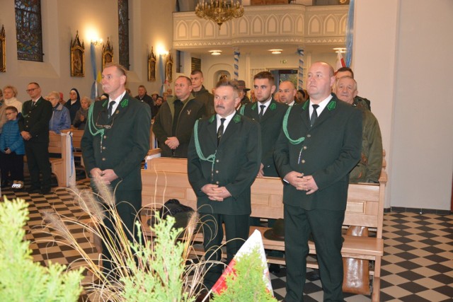 W parafii Przemienienia Pańskiego w Aleksandrowie Kujawskim odprawiona została msza święta z udziałem myśliwych.