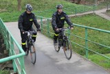 Policyjny patrol rowerowy wkracza do akcji (FOTO)