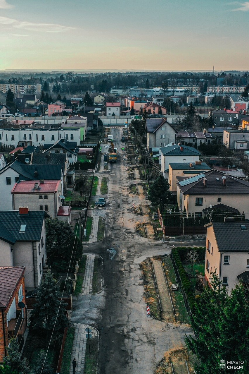 Przebudowa osiedla Rejowiecka w Chełmie w toku.