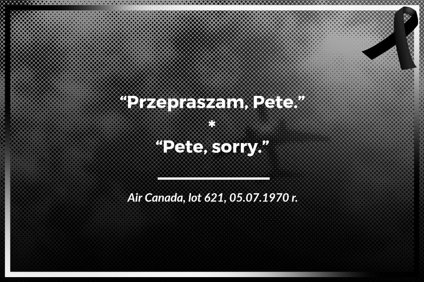 Przepraszam, Pete.