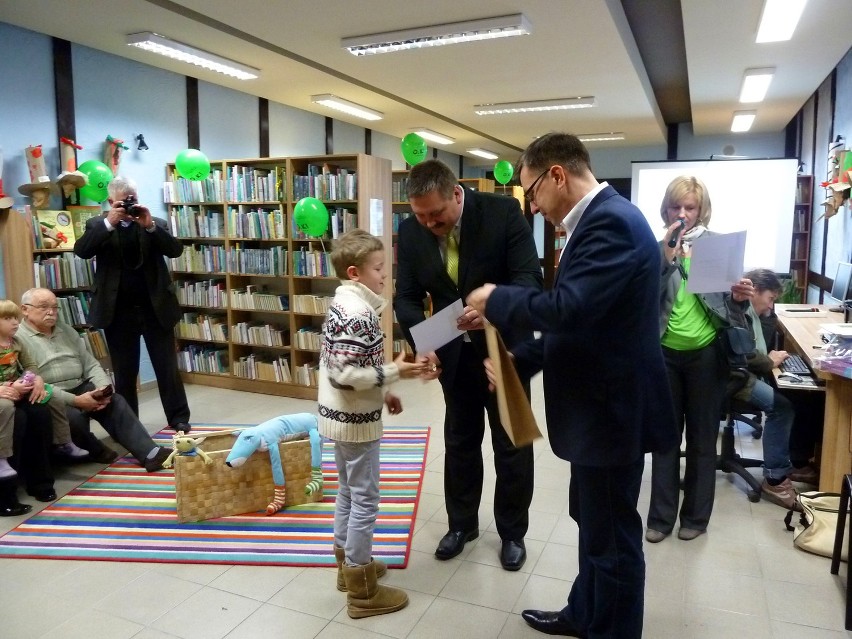 Otwarcie biblioteki zbiegło się z rozstrzygnięciem konkursu