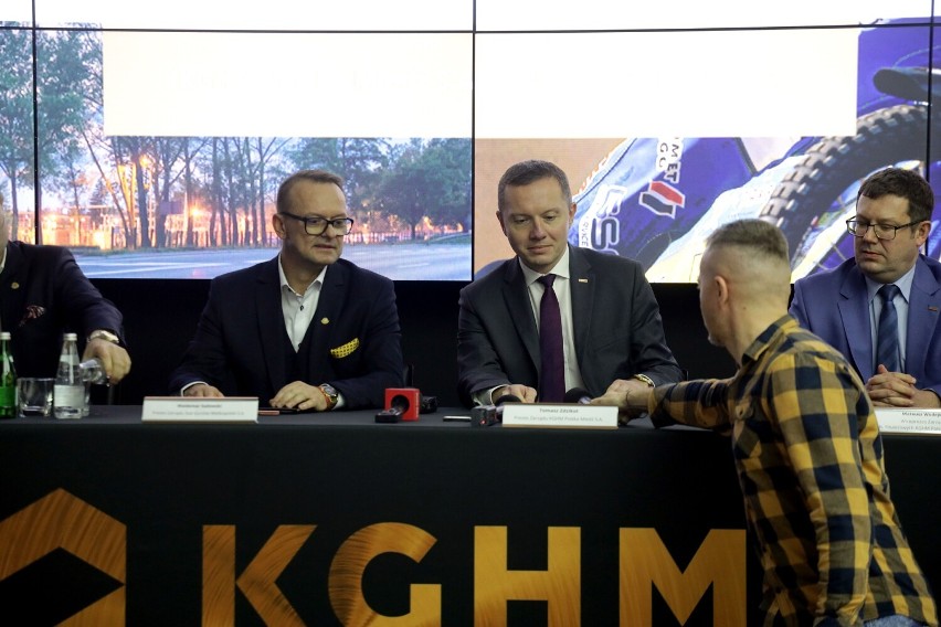KGHM Polska Miedź S.A. sponsorem Stali Gorzów, właśnie podpisano umowę, zobaczcie zdjęcia