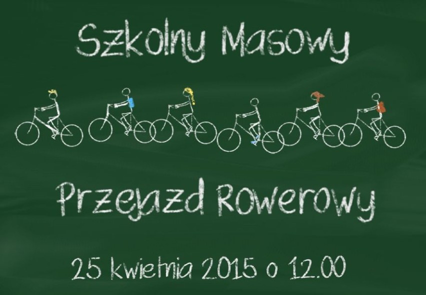 Masowy Szkolny Przejazd Rowerowy w Krakowie już 25 kwietnia