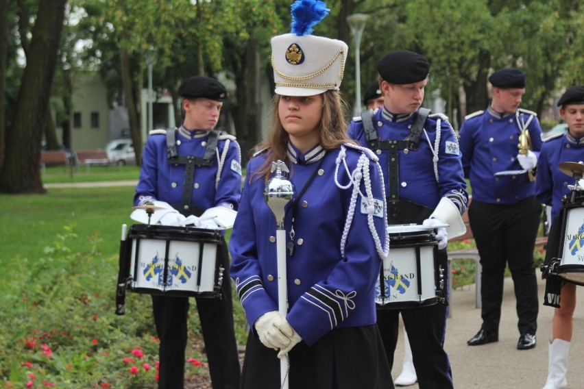 Orkiestra dęta w parku Kościuszki w Gnieźnie