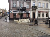 Wichura w Kielcach. Demolka na Rynku [zdjęcia]
