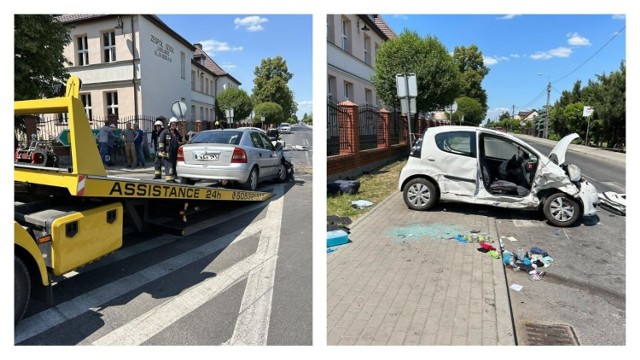 Policjanci wstępnie ustalili, że 65-latka jadąc citroenem ulicą Lipowa nie ustąpiła pierwszeństwa oplowi, który jechał ulicą Brzeską od strony Brześcia Kujawskiego