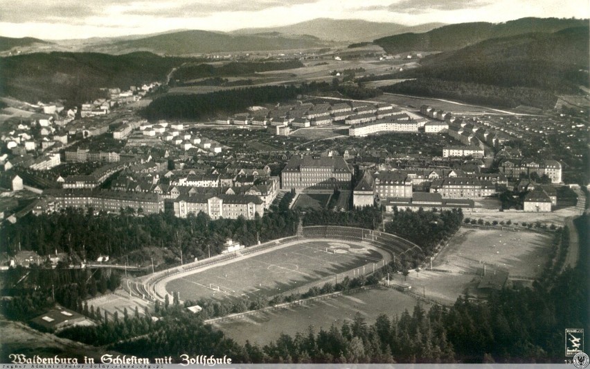 Wałbrzych: Stadion na Nowym mieście na przedwojennych fotografiach.