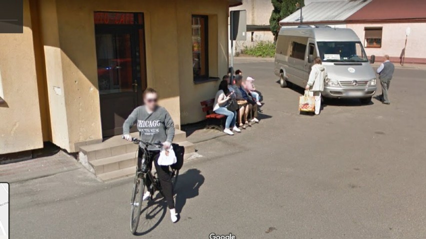Pojazd Google Street View przejeżdżał przez Uniejów...