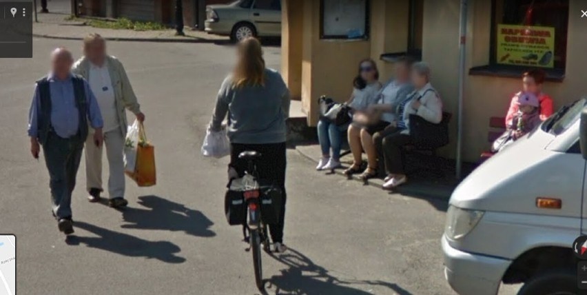 Pojazd Google Street View przejeżdżał przez Uniejów...