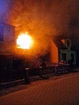Dom w sąsiednim powiecie został całkowicie strawiony przez pożar