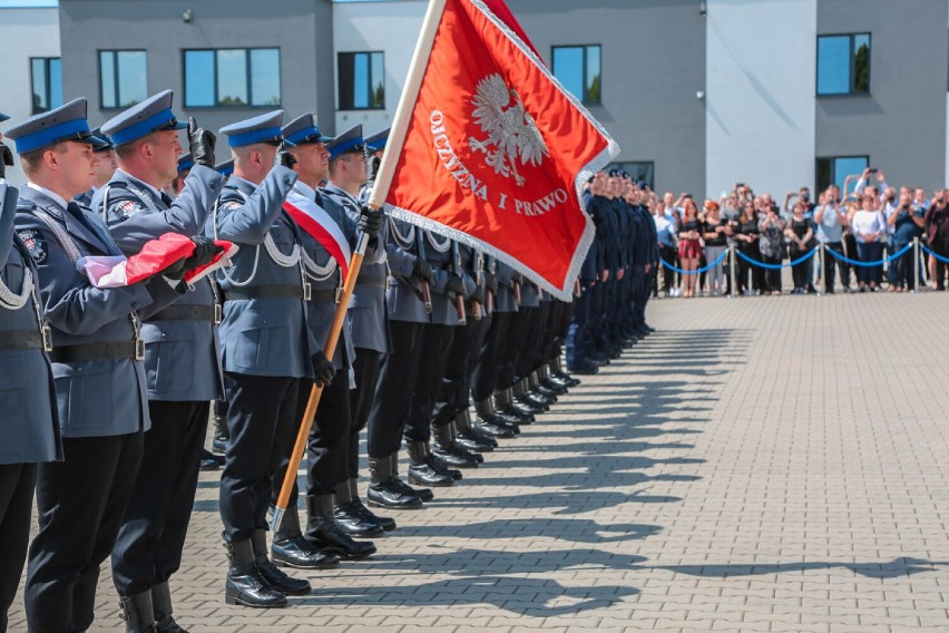 Ślubowanie policjantów