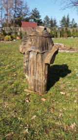 Niezwykłe odkrycie w Łaziskach. Zabytkowa figura św. Jana przeleżała w stodole 75 lat [ZDJĘCIA]
