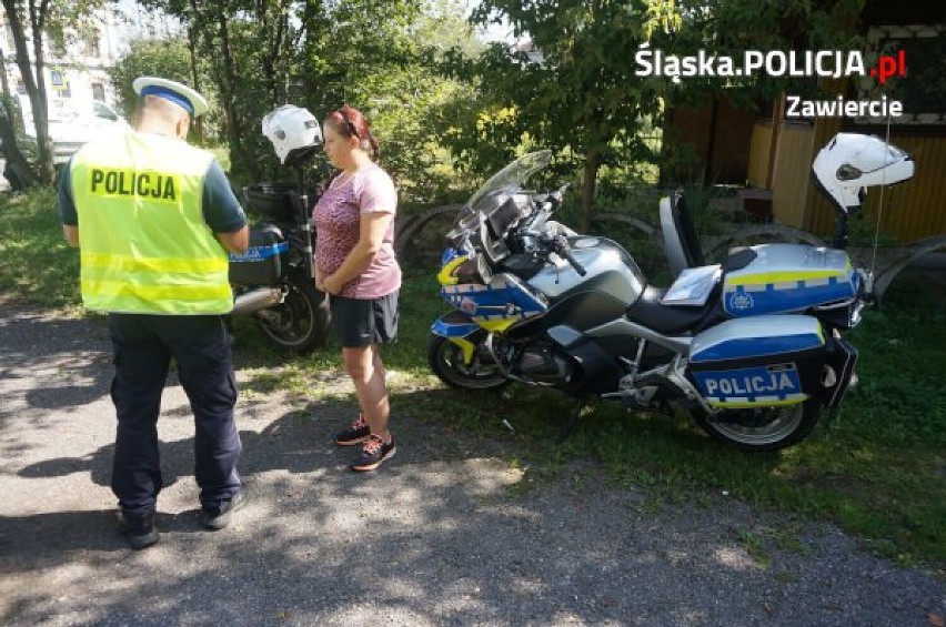 "Bezpieczny jednośladem" na drogach powiatu zawierciańskiego. Policjanci ujawnili prawie 60 wykroczeń