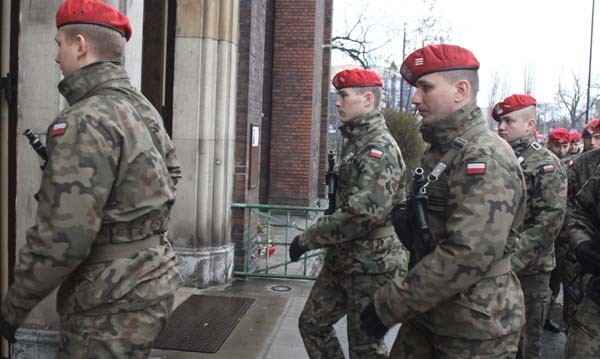 Gliwiccy żołnierze oddali hołd dowódcom Wojska Polskiego,...
