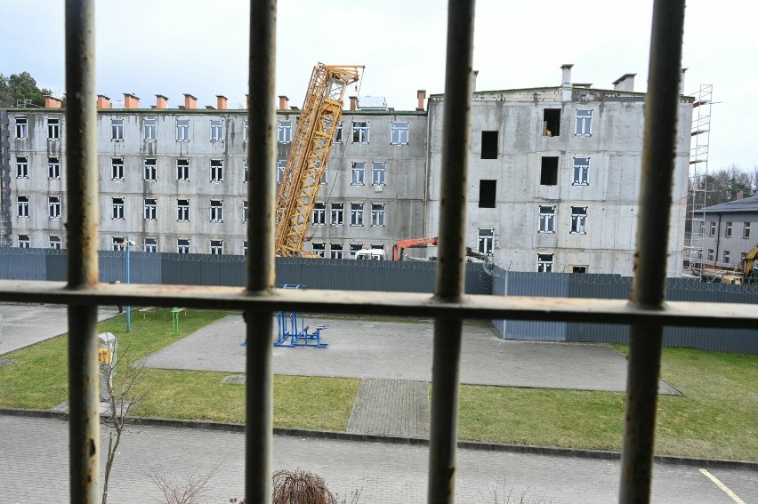Rozbudowa Aresztu Śledczego w Kielcach. Powstają dwa nowe budynki, zobacz na zdjęciach, jak idą prace