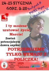 LIST CZYTELNIKA. I Ty moższ pomóc ciężko chorej Marcie Patryniak