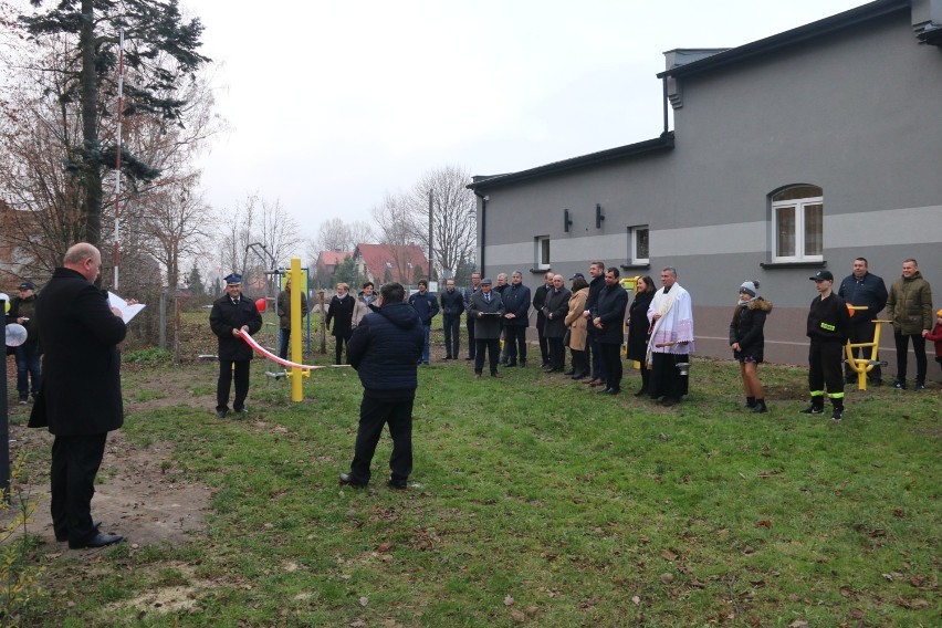 Inauguracja drogi i Otwartej Strefy Aktywności w Boczkowie ZDJĘCIA