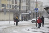 Z Nowym Rokiem zima dotarła również do Skierniewic. Miasto pod śniegiem [ZDJĘCIA]