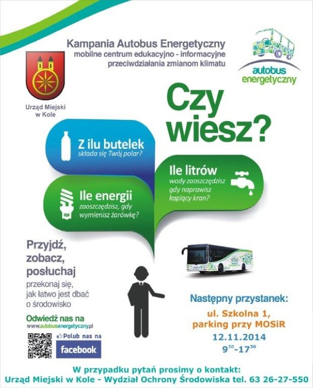 Autobus Energetyczny przyjedzie do Koła