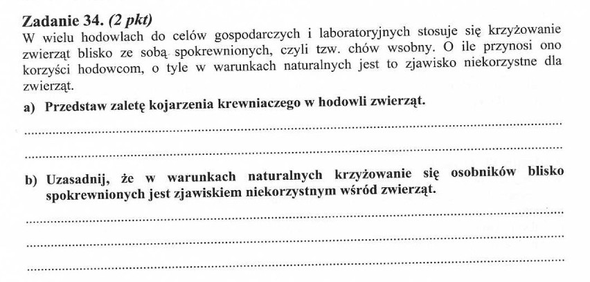 14.05.2012 - Maturzyści pisali egzamin maturalny z biologii....