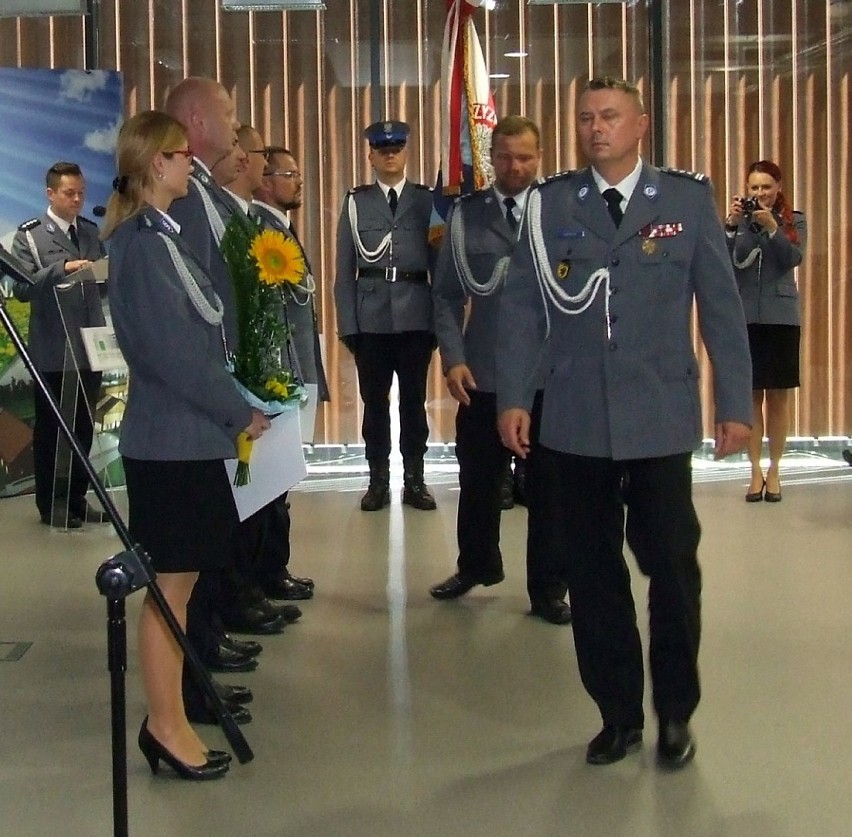 Święto Policji w Kwidzynie. Mundurowi odebrali medale i awanse [ZDJĘCIA]