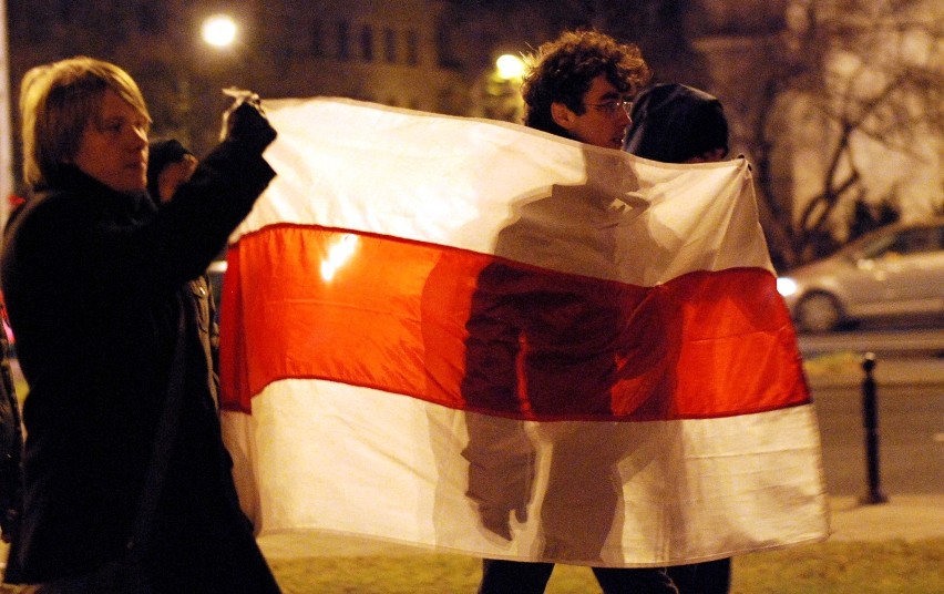 Poznańscy studenci solidarni z Białorusią