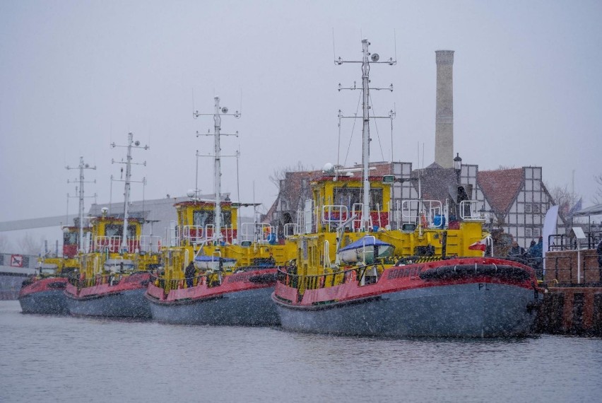 Gdańsk. Chrzest lodołamaczy. 30.11.2021