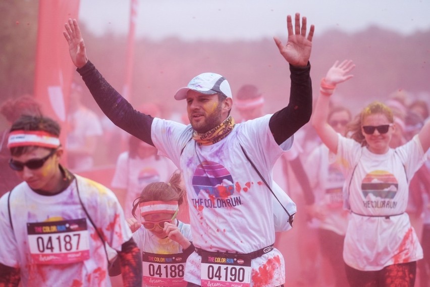 Color Run 2017 w Poznaniu: Kolorowy bieg na Malcie