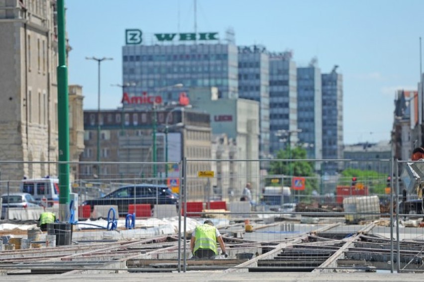 Tak wygląda centrum miasta na początku lipca