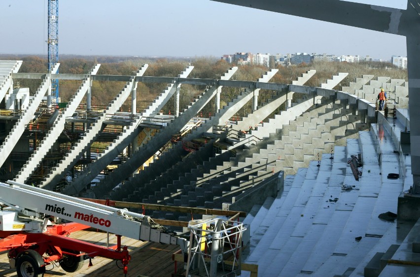 Zobacz, jak budowano Stadion Wrocław. Oto zdjęcia z ostatnich miesięcy prac