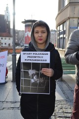 Protest przeciwko hodowli zwierząt na futra [ZDJĘCIA]