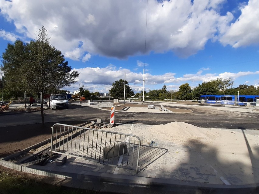 Budowa parkingu park and ride przy pętli tramwajowej Klecina