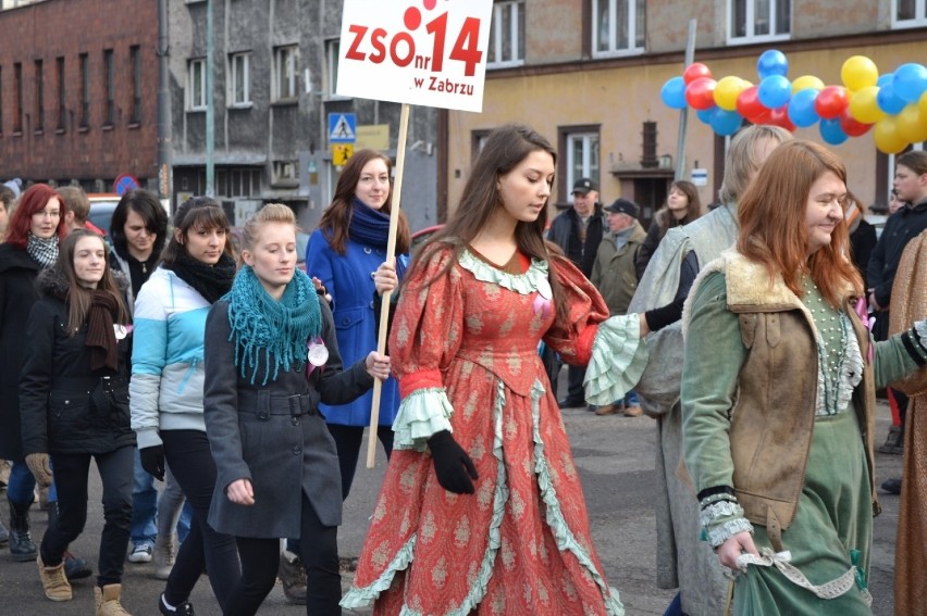 Polonez maturzystów 2014 w Zabrzu