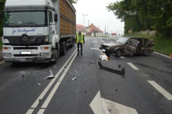 Wypadek w Kościelcu