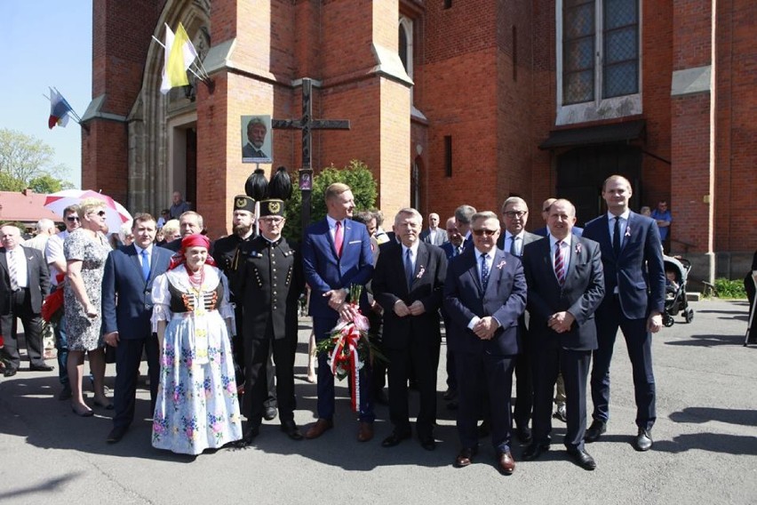 Mysłowice: oficjalne obchody święta narodowego 3 Maja ZDJĘCIA