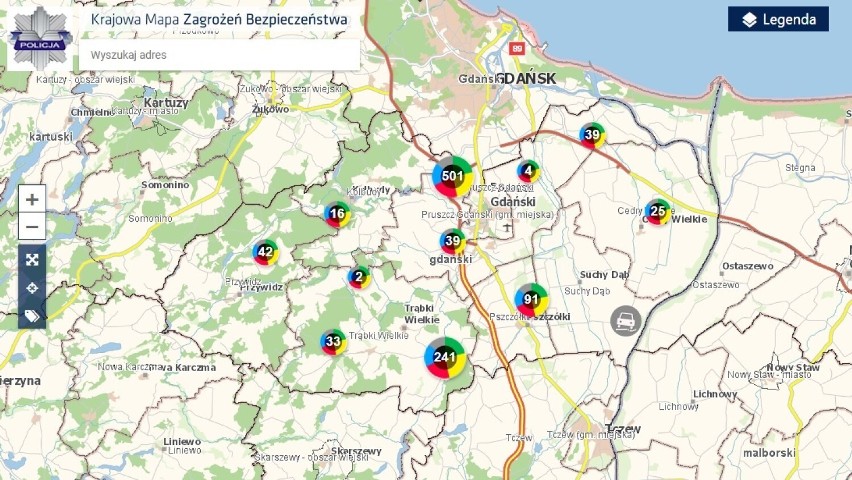 Czy w Pruszczu jest bezpiecznie? Policja analizuje Krajową Mapę Zagrożeń Bezpieczeństwa w 2021 r.