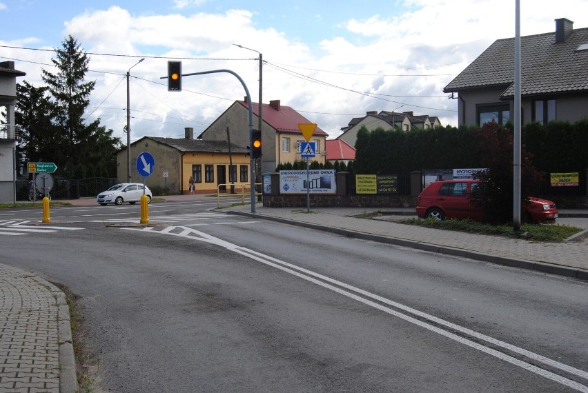 Wyremontowane skrzyżowanie miejskich ulic Partyzantów i 1...