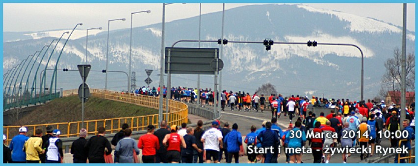 Półmaraton dookoła Jeziora Żywieckiego 2014