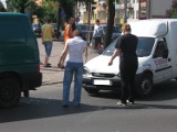 Kolizja na przejściu dla pieszych na ulicy Kościuszki [ZDJĘCIA]