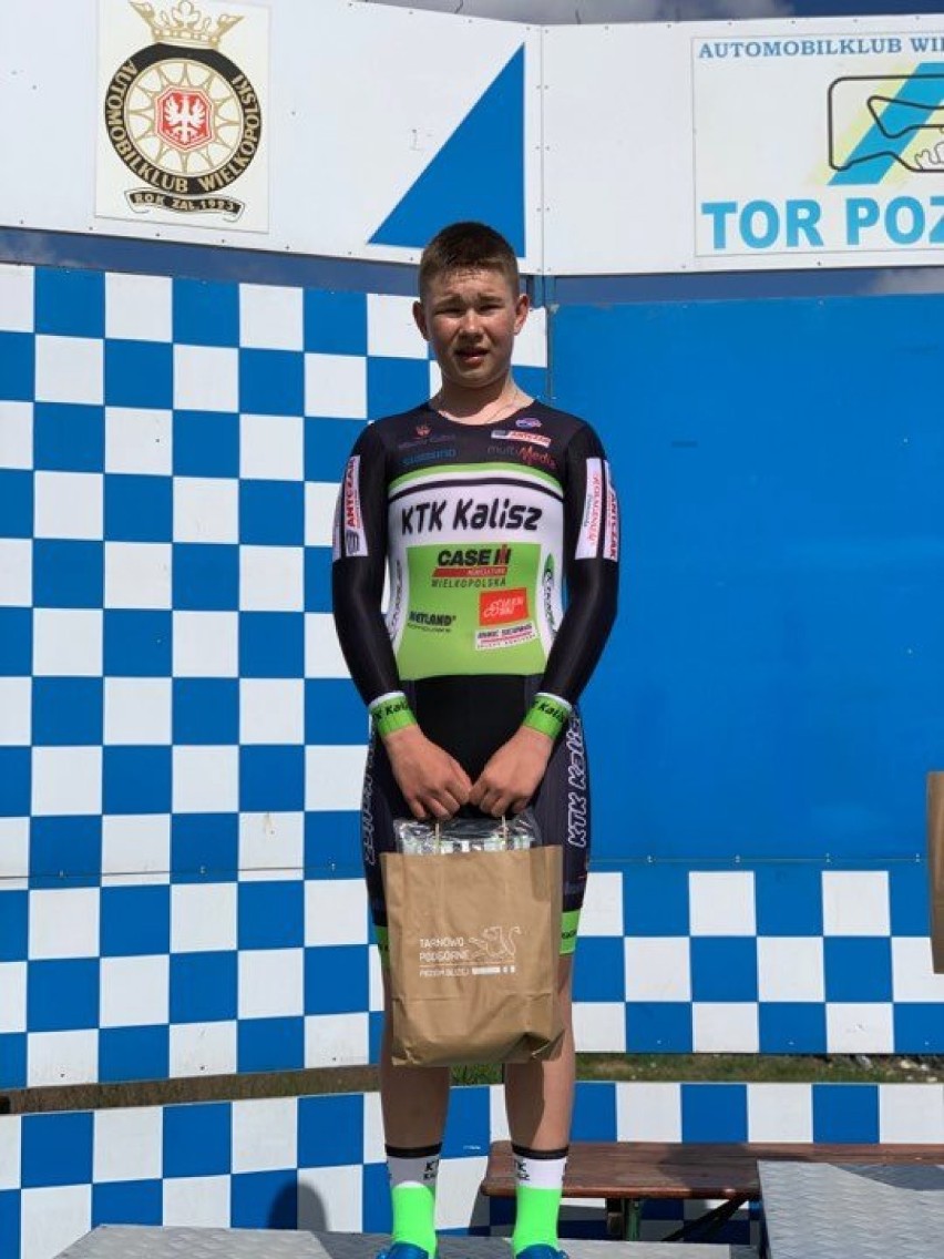 Jan Gadera z KTK Kalisz zajął drugie miejsce w 60....