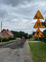Nyskie starostwo rozpoczęło remont drogi z Paczkowa do Kozielna. To pierwszy etap inwestycji