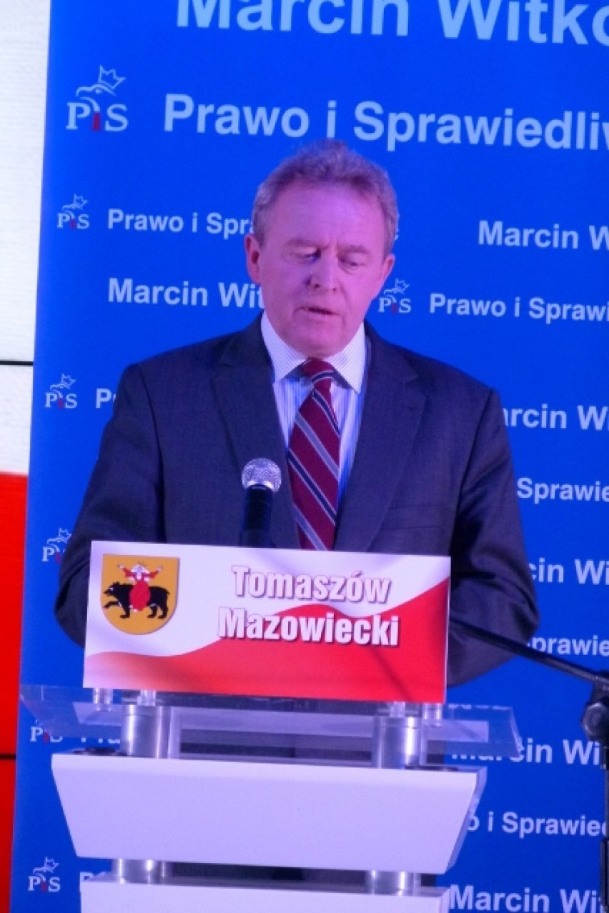Prezes PiS Jarosław Kaczyński wspierał Marcina Witkę