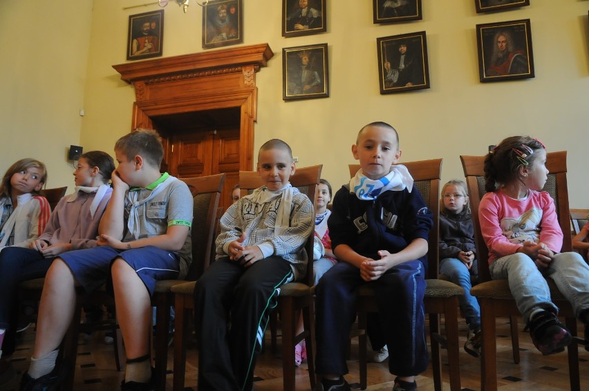 Królewskie wakacje 2014. Dzieci przepytały prezydenta Krakowa [ZDJĘCIA]
